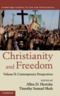 Christianity and Freedom: Volume 2, Contemporary Perspectives - Book