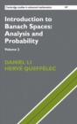Introduction to Banach Spaces: Analysis and Probability - Book