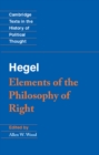 Hegel: Elements of the Philosophy of Right - eBook