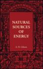 Natural Sources of Energy - Book