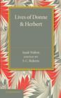Lives of Donne and Herbert - Book