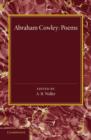 Poems : Miscellanies, The Mistress, Pindarique Odes, Davideis, Verses Written on Several Occasions - Book