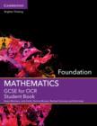 GCSE Mathematics for OCR Foundation Student Book - Book