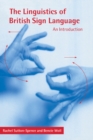 Linguistics of British Sign Language : An Introduction - eBook