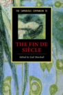 Cambridge Companion to the Fin de Siecle - eBook