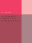 Scientific Papers and Addresses of the Hon. Sir Charles A. Parsons - Book