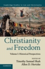 Christianity and Freedom: Volume 1, Historical Perspectives - Book