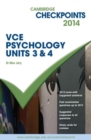 Cambridge Checkpoints VCE Psychology Units 3 and 4 2014 and Quiz Me More Book & Online Resource - Book