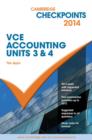 Cambridge Checkpoints VCE Accounting Units 3 and 4 2014 and Quiz Me More - Book