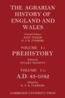 The Agrarian History of England and Wales 8 Volume Set in 12 Paperback Parts - Book