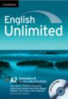 English Unlimited Elementary B Combo with DVD-ROMs (2) - Book