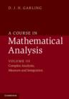 A Course in Mathematical Analysis: Volume 3, Complex Analysis, Measure and Integration - Book