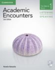 Academic Encounters Level 1 Student's Book Listening and Speaking with DVD : The Natural World - Book