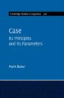 Case : Its Principles and its Parameters - Book