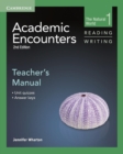 Academic Encounters Level 1 Teacher's Manual Reading and Writing : The Natural World - Book
