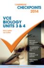 Cambridge Checkpoints VCE Biology Units 3 and 4 2014 and Quiz Me More - Book