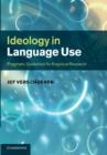 Ideology in Language Use : Pragmatic Guidelines for Empirical Research - Book