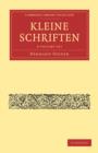Kleine Schriften 4 Volume Paperback Set - Book