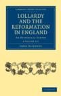 Lollardy and the Reformation in England 4 Volume Paperback Set : An Historical Survey - Book