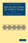 Recollections of Forty Years - Book