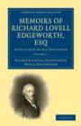 Memoirs of Richard Lovell Edgeworth, Esq : Begun by Himself and Concluded by his Daughter, Maria Edgeworth - Book