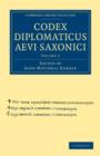Codex Diplomaticus Aevi Saxonici - Book