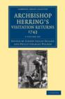 Archbishop Herring's Visitation Returns, 1743 5 Volume Set - Book