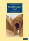 Dendereh 1898 - Book