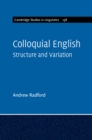 Colloquial English : Structure and Variation - Book