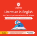 Cambridge International AS & A Level Literature in English Digital Teacher's Resource Access Card - Book