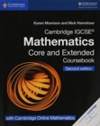 Cambridge IGCSE® Mathematics Coursebook Core and Extended Second Edition with Cambridge Online Mathematics (2 Years) - Book