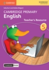Cambridge Primary English Stage 5 Teacher's Resource with Cambridge Elevate - Book