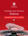 Cambridge Lower Secondary Science Learner's Book 9 - eBook - eBook