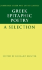 Greek Epitaphic Poetry : A Selection - Book