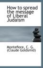 How to Spread the Message of Liberal Judaism - Book