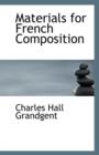 Materials for French Composition - Book