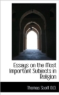 Essays on the Most Important Subjects in Religion - Book