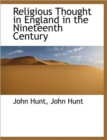 Religious Thought in England in the Nineteenth Century - Book