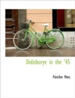 Didisburye in the '45 - Book
