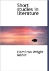 Short Studies in Literature - Book