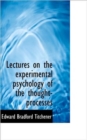 Lectures on the Experimental Psychology of the Thought-Processes - Book