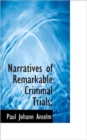 Narratives of Remarkable Criminal Trials; - Book