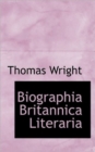 Biographia Britannica Literaria - Book