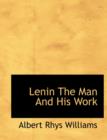 Lenin the Man and His Work - Book