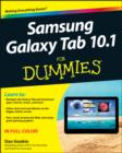 Samsung Galaxy Tab 10.1 For Dummies - Book