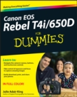 Canon EOS Rebel T4i/650D For Dummies - Book