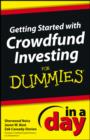 Getting Started with Crowdfund Investing In a Day For Dummies - eBook