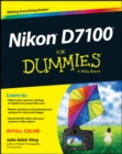 Nikon D7100 For Dummies - Book