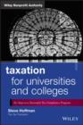 Taxation for Universities and Colleges : Six Steps to a Successful Tax Compliance Program - Book