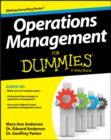 Operations Management For Dummies - Book